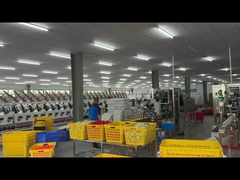 100% 스푼 폴리에스터 실 실 톱업용 염색