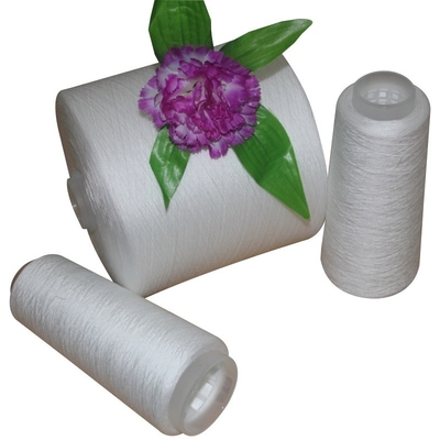 40s/2 S/Z Twist 100% Spun Polyester Yarn Raw White