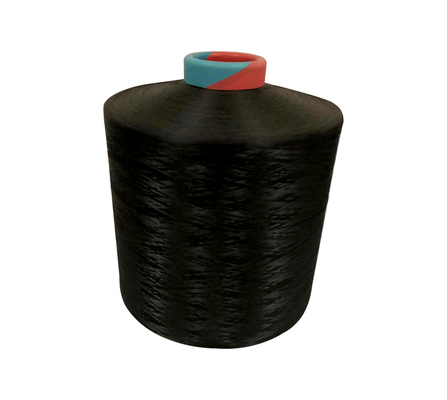 75d/36f, 150d/48f 도프 염색 Balck 원시 하얀 DTY 100% 폴리에스터 가재