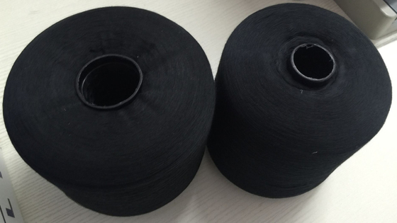 흰색, 검은색, 색상 100% 폴리에스터 스푼 가닥 40S/2 1.25kg/콘