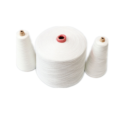 100% 폴리에스터 반지 스푼 가닥 원시 흰 가닥 40s/2, 30s/2, 20s/2