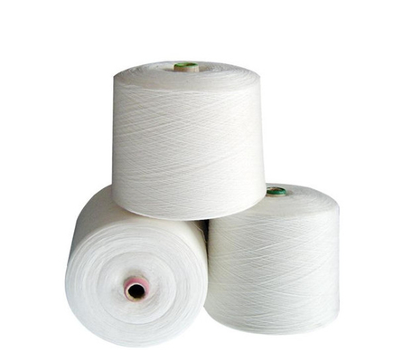 40/2 원시 백색 100% 폴리에스터 스푼 가닥 종이 코너 1.67kg / 코너