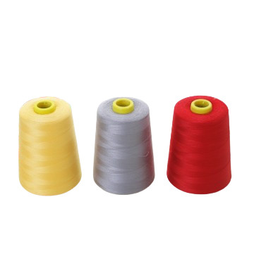 꿰매기 실 40/2 5000yds 공장 소매 100% 스푼 폴리에스터 염색 원자재 의류 꿰매기